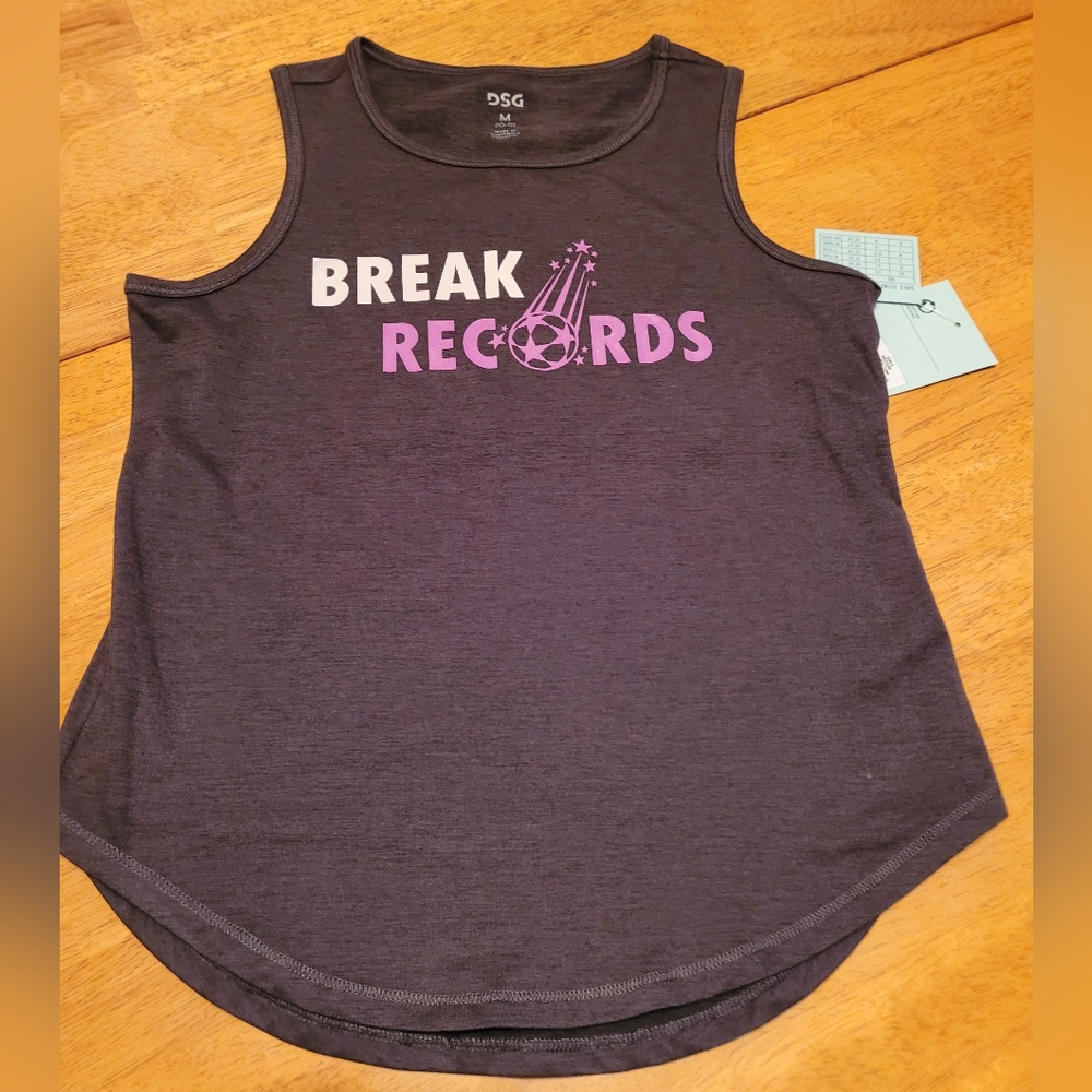 DSG Break RecordsTank Top  🆕️ Size 2XS 4/5 Girls